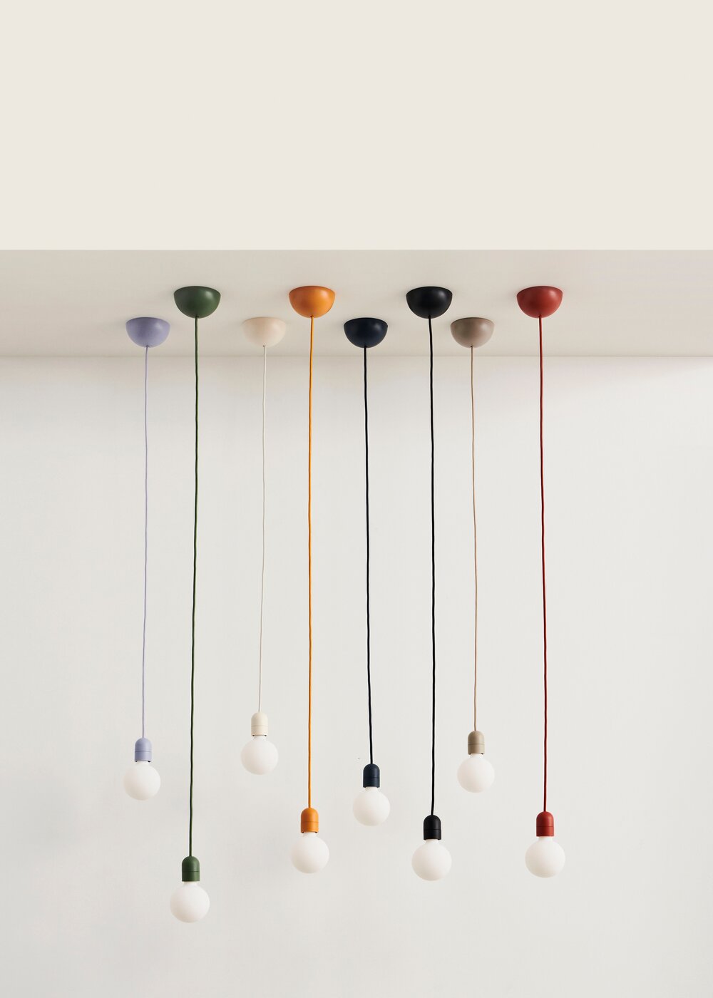 Common Pendant ledningssæt - Clay White